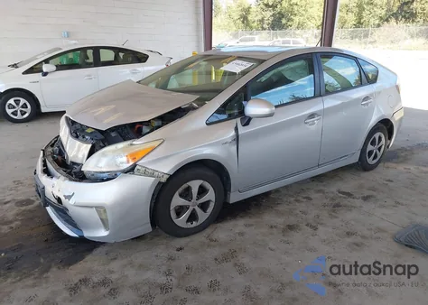 2013 Toyota Prius Two из США, поврежденный, VIN JTDKN3DU1D5671629